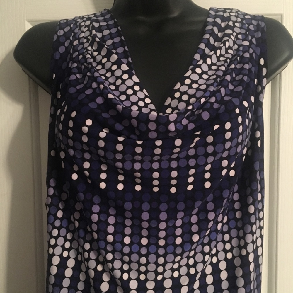 Calvin Klein purple blouse